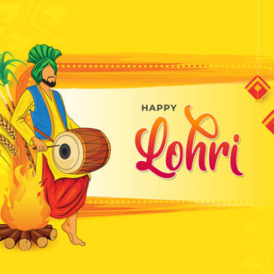Happy Lohri Wishes in Punjabi