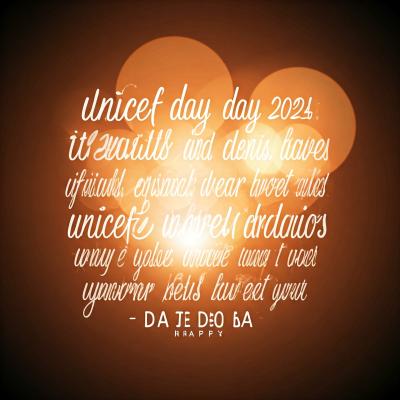 UNICEF Day 2024 Quotes