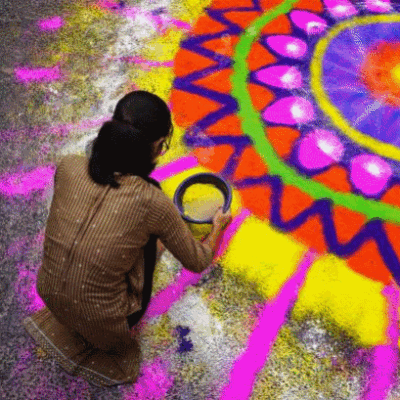 Makar Sankranti Rangoli Designs