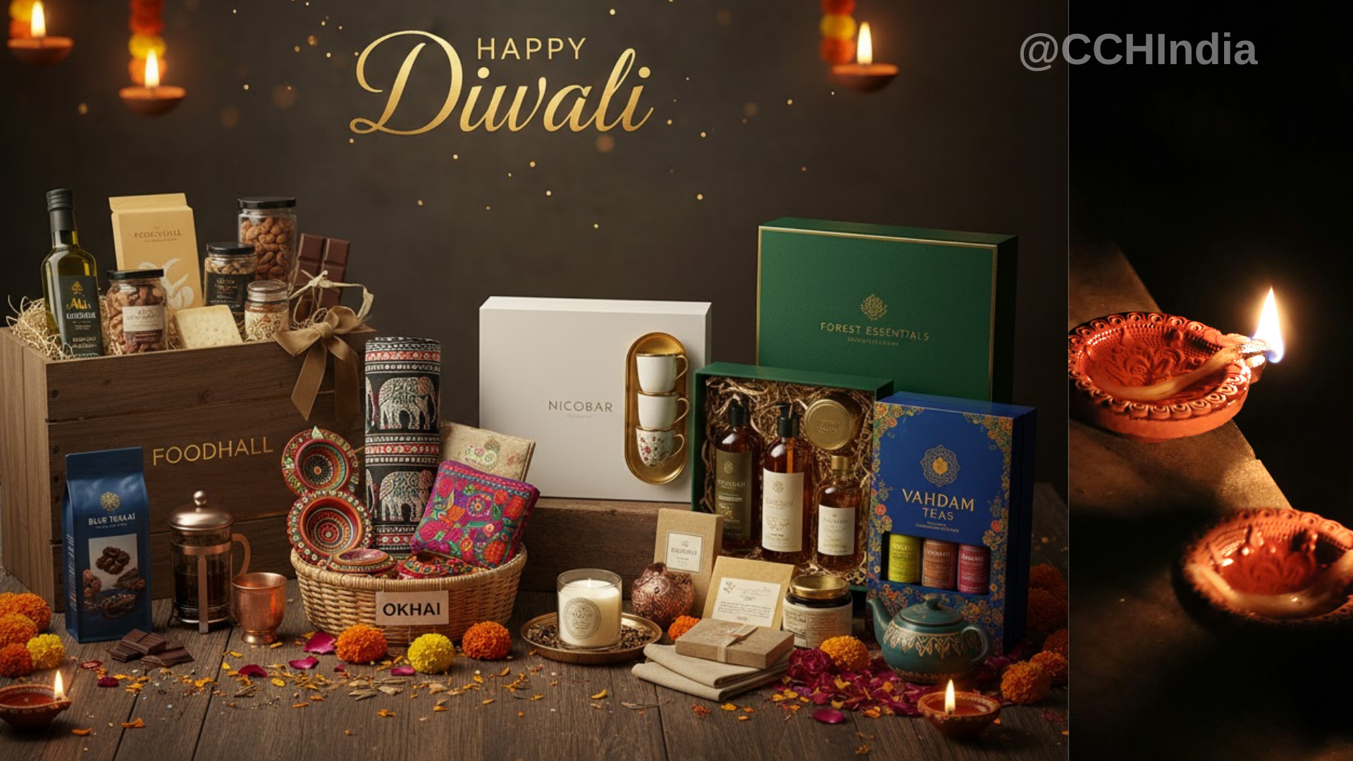 Top Indian Brands Offering Unique Diwali Gift Hampers This Year